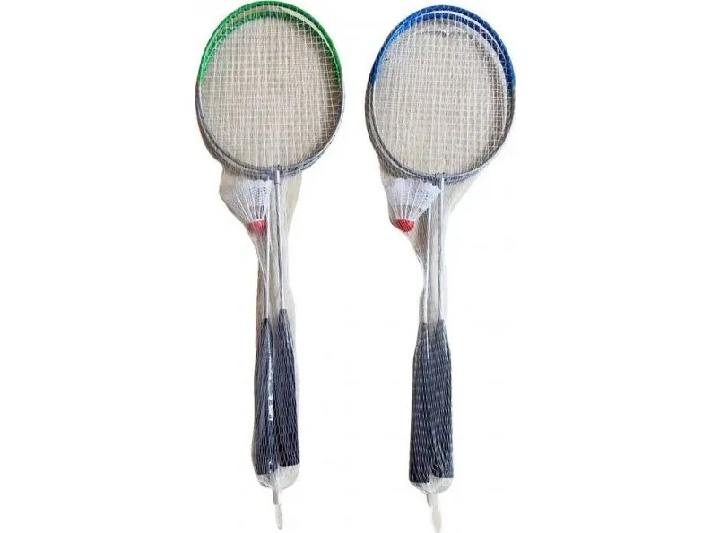 Victoria Sport badmintonsett i metall + kastebrett 188S