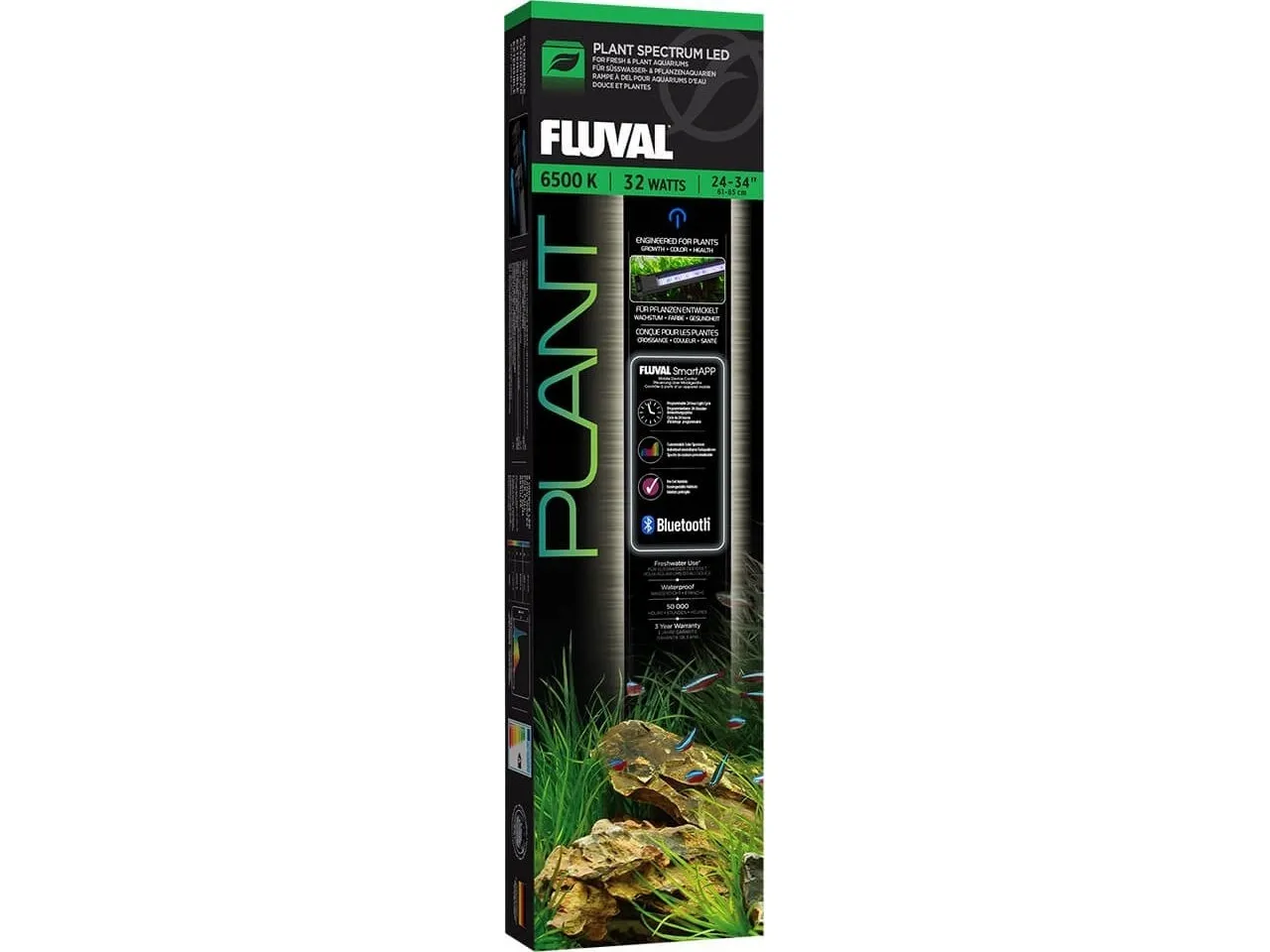 Fluval Fluval LED Plantelysstråle, 61-85cm, 32W