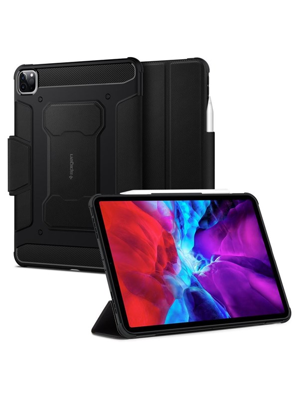 Spigen Rugged Armor Pro - black - iPad Pro 11" (2022/2021/2020/2018)
