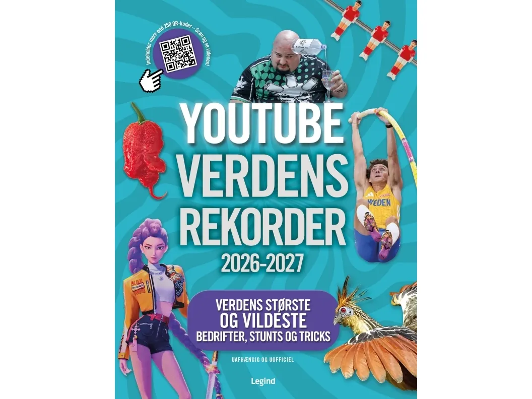 YouTube Verdensrekorder 2026-2027 | Språk: Dansk