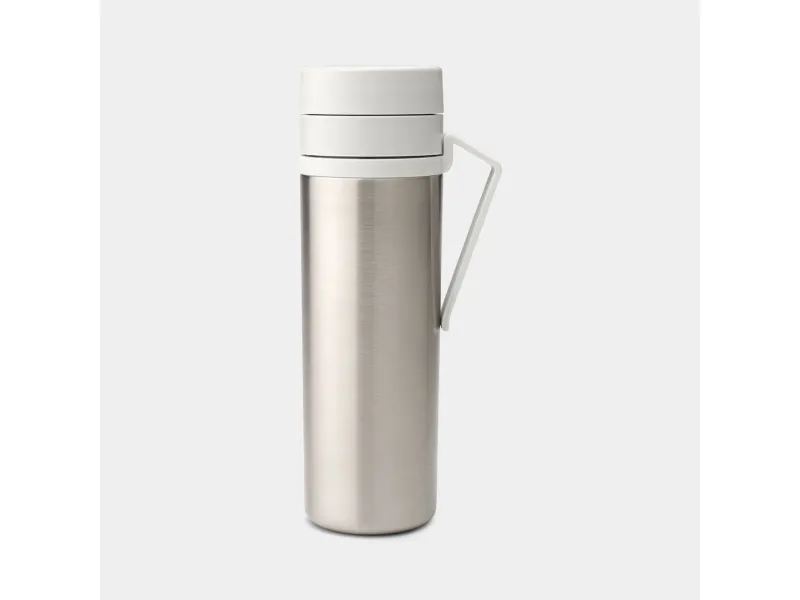 Brabantia 228667, 500 ml, Daglig bruk, Grå, Stål, Rustfritt stål, Voksen, Gutt/Jente