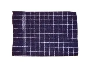 Viskestykke 50x70 cm Sort med Hvide striber,4 pk x 25 stk/krt