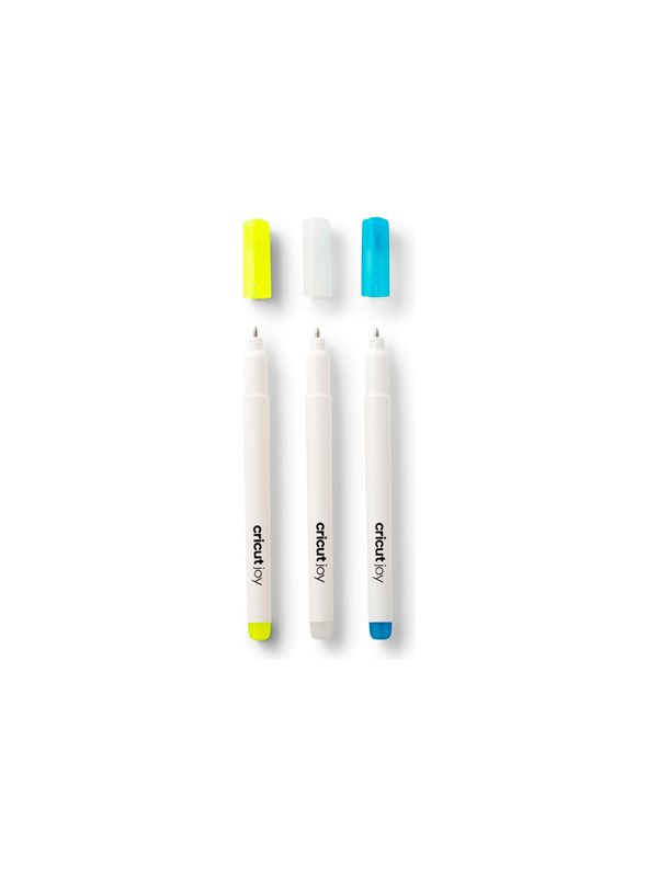 Cricut Joy - rollerball pen - yellow white blue (pack of 3)