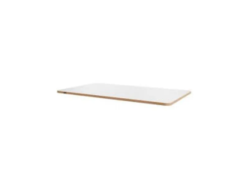 Bordplate for sitte-/ståbord 140x80 cm Ergo hvit