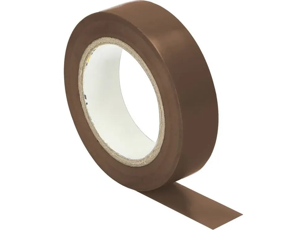 ORNO TASMA isolasjonstape 15 mm x 20 m brun 10 stk