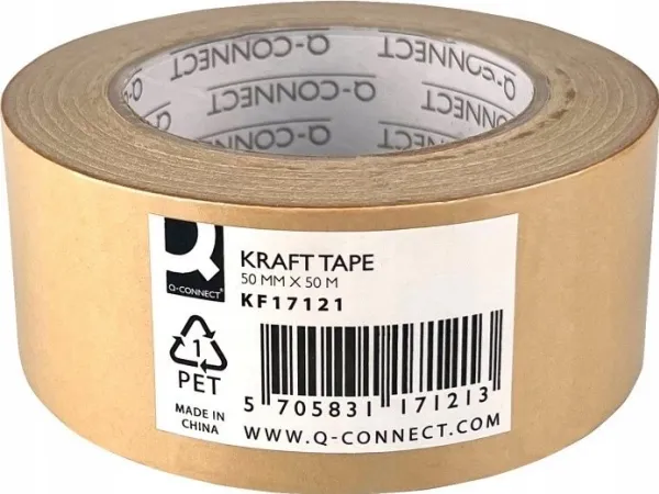 Q-Connect krafttape KRAFT 50 mm, 50 m, 130 mikron