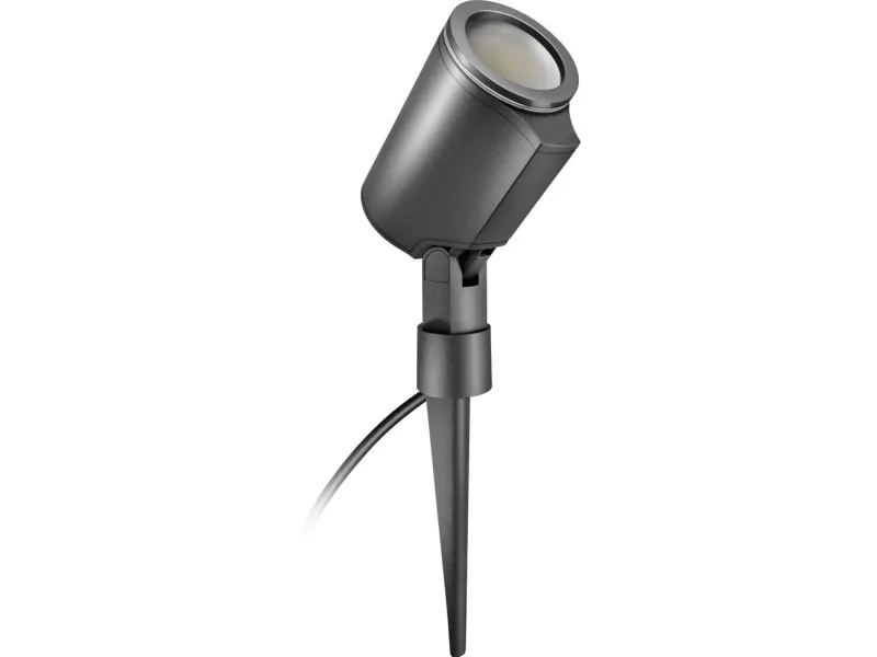 SPOT GARDEN LED nightmatic 7,84W 363lm 1800-4000K RGBWW IP65 IK03 24V antrasitt / aluminium innfelt hagearmatur