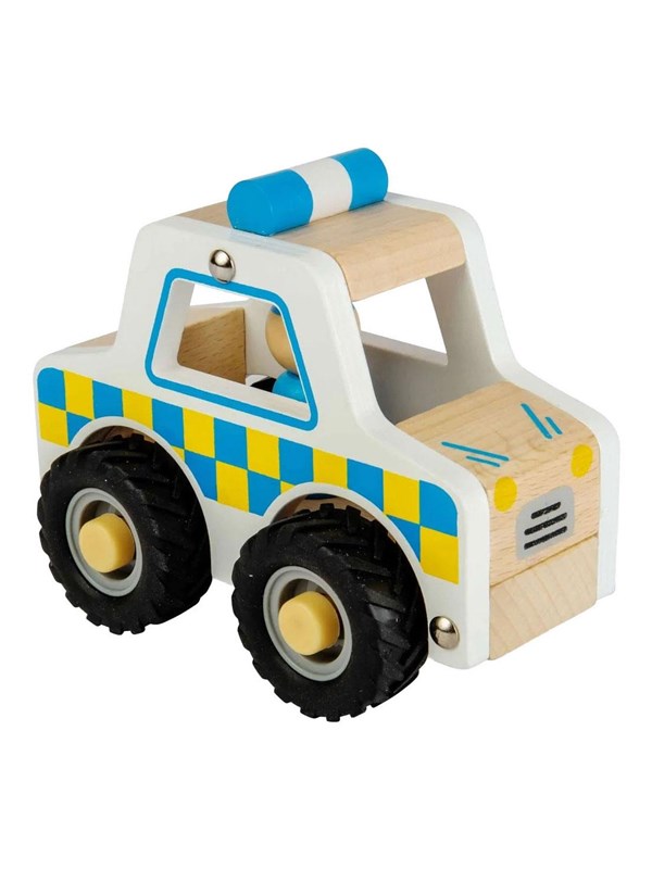 Bigjigs Wooden Police Car