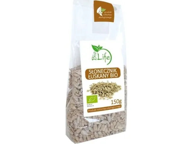BIO LIFE solsikkefrø 150 g EKO Bio Life