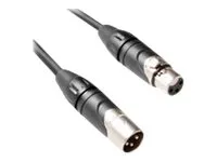 MicroConnect - Lydforlengelseskabel - XLR3 hunn til XLR3 hann - 20 m