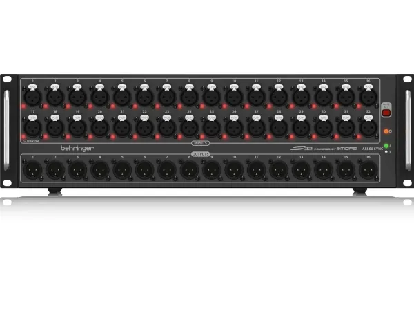 Behringer S32, Sort, Metall