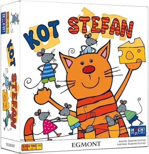 ISBN Kot Stefan, Spill, Polsk, Innbundet (hardcover)