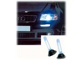 Strobe light blå blitzlys