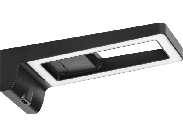 Orno ARTUS LED lampe under skap 3W, 225 lm, 4000K, med berøringsbryter og USB, svart