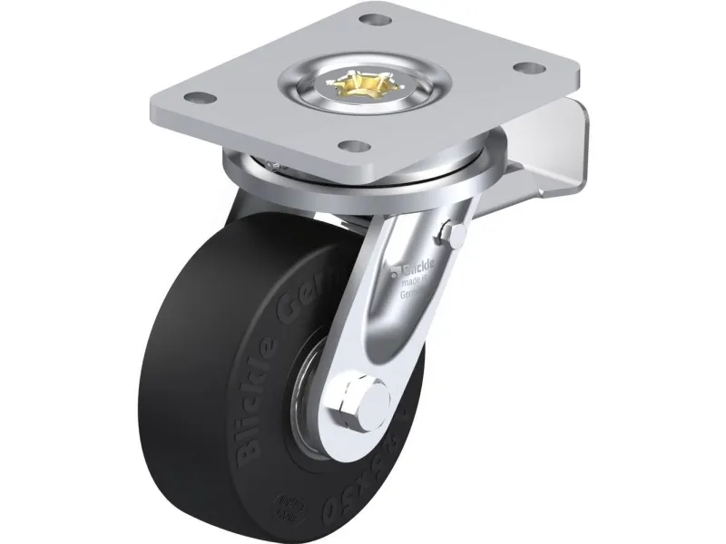 Blickle 51136 LO-SE 125K-ST styrehjul med brems - hjuldiameter 125 mm - bæreevne (maks.) 320 kg - 1 stk