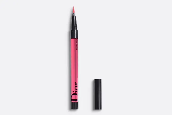 Christian Dior Diorshow On Stage, Waterproof, Ultra-Flexible Felt Tip, Intense Color, Liquid Eyeliner, 851, Matte Pink, 0.55 ml