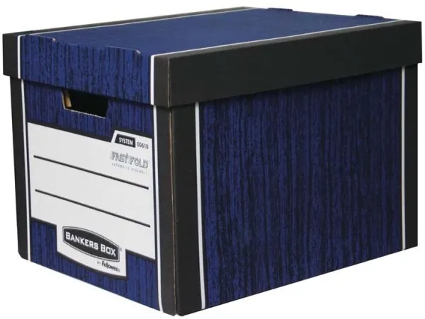 Fellowes arkivboks 340 x 295 x 405 mm (0061002-BLÅ)