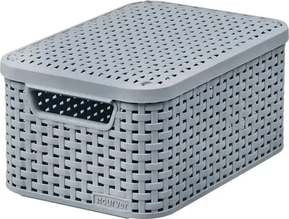 Curver kurv/boks med lokk 6 L