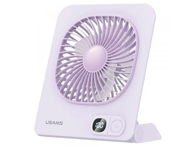 Skrivebordsventilator magnetisk lilla