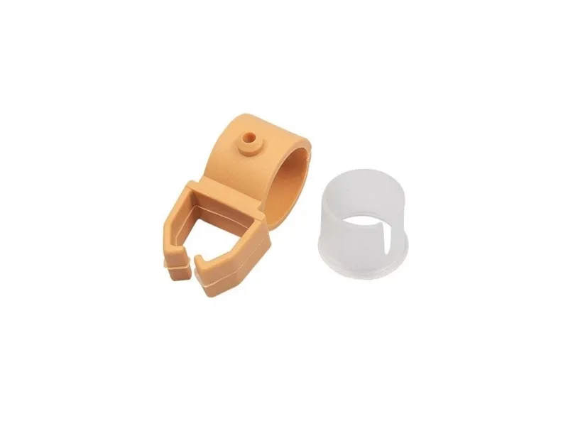 Domoletti holder for CURT skinne i plast beige (2)