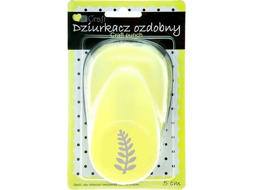 DP Craft DEKORATIV PUNCH 5CM JCDZ-120 DP CRAFT FERN