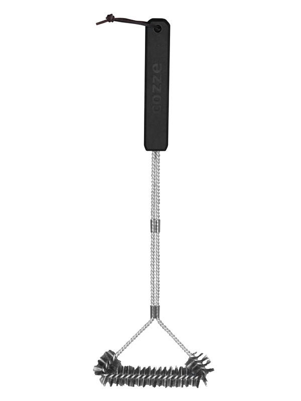 cozze ® stålbørste 30x6x40 cm med PP-håndtak - rustfritt stål