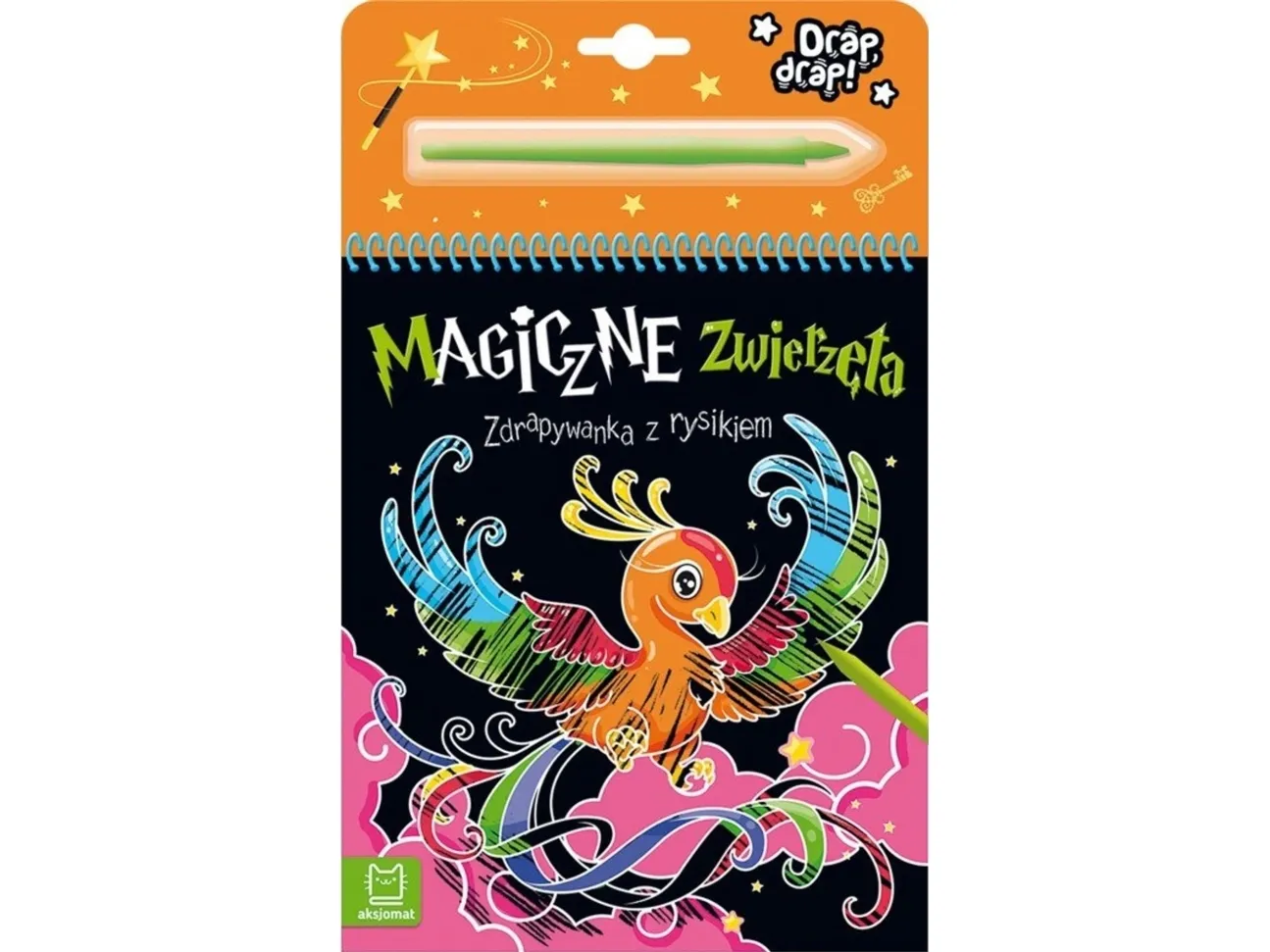 Skrapespill med stylus Magic Animals 3738 35190