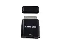MicroSpareparts Mobile - Data-adapter - USB hann til Samsung 30-pin dokkingkontakt hann - for Samsung Galaxy Tab 8.9, Tab 8.9 WiFi