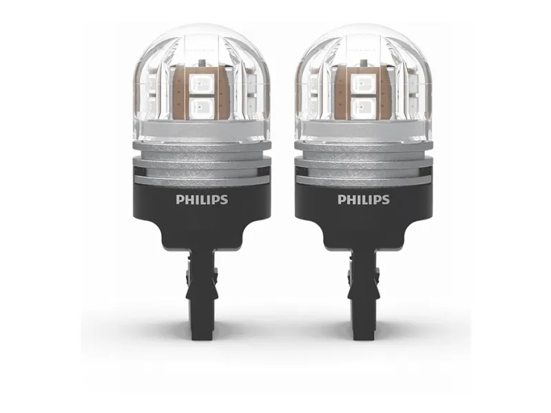 Philips Ultinon Pro7000 LED W21W Rød 12V - Sæt