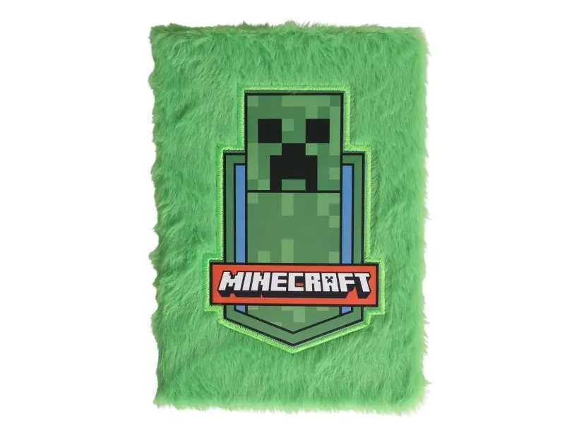 Minecraft plysj notatbok