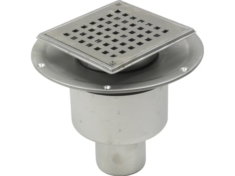 Blücher 75 mm afløbsskål til smøremembran, uden studs, lodret