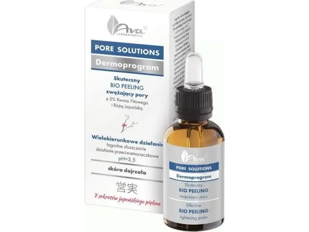 AVA LABORATORIUM_Pore Solutions Bio Peeling med fytinsyre 5 % 30ml