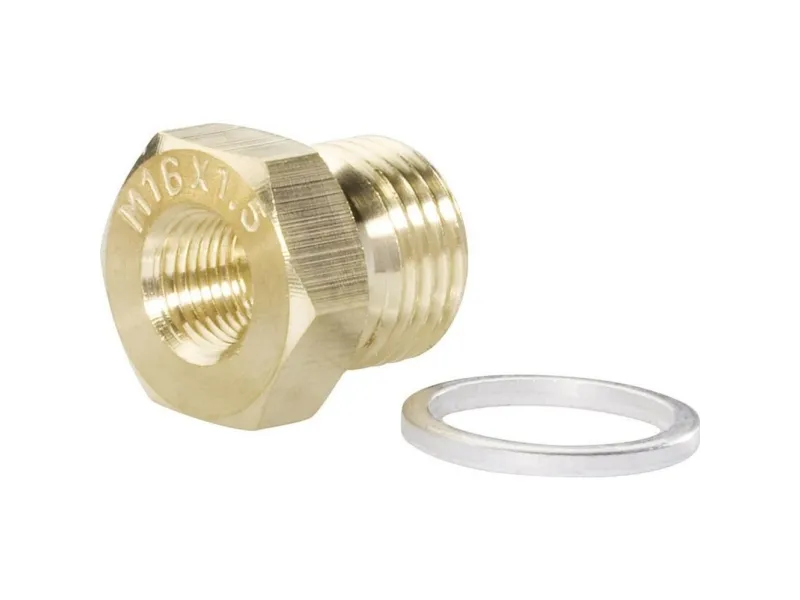 Equus 6918 gjengeadapter regulator for oljetemperatur/oljtrykkregulator M16 x 1.5