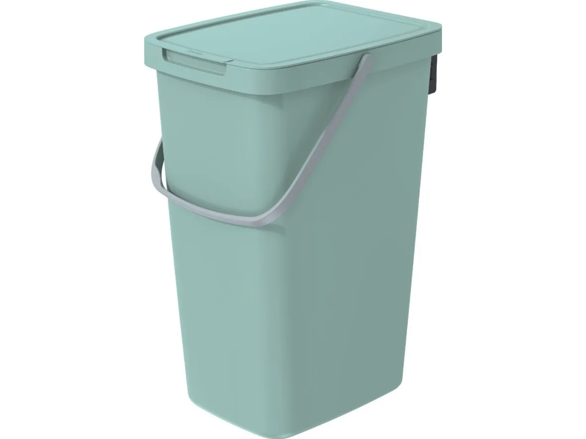 Prosperplast avfallsbeholder 25 l 29,5x23,5x44,5 cm grønn SYSTEMA Q COLLECT KEDEN