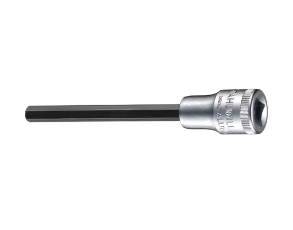 STAHLWILLE 2049 6, Støpselsett, 3/8, Metrisk, 5 hoder, 6 mm, Kromfarget