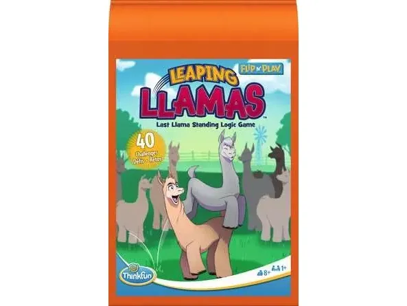 TENK GØY ThinkFun reisespill Hoppende lamaer
