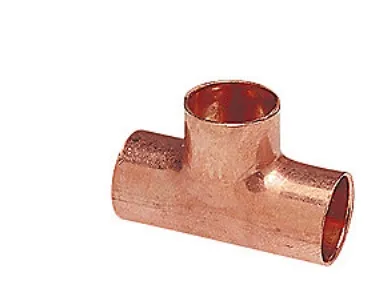 ACR T-stykke - Lodde, 40 bar, 1/2'' x 1/4'' x 1/2''