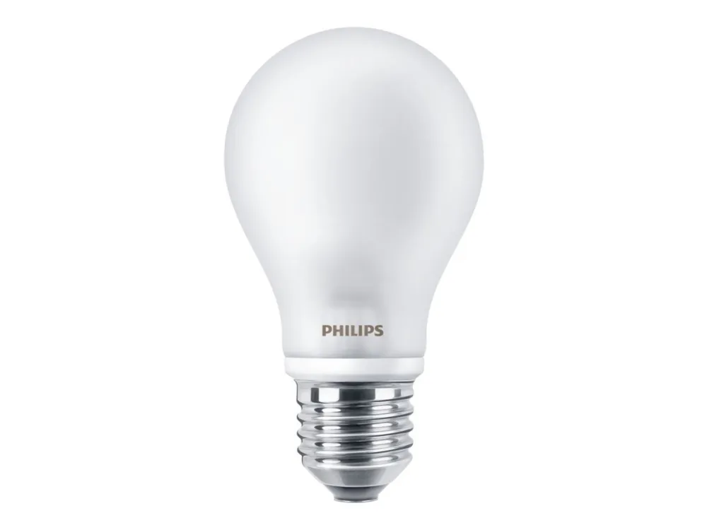 Philips CorePro - LED-lyspære - form: A60 - mattslipt finish - E27 - 7 W (ekvivalent 60 W) - klasse E - varmt hvitt lys - 2700 K