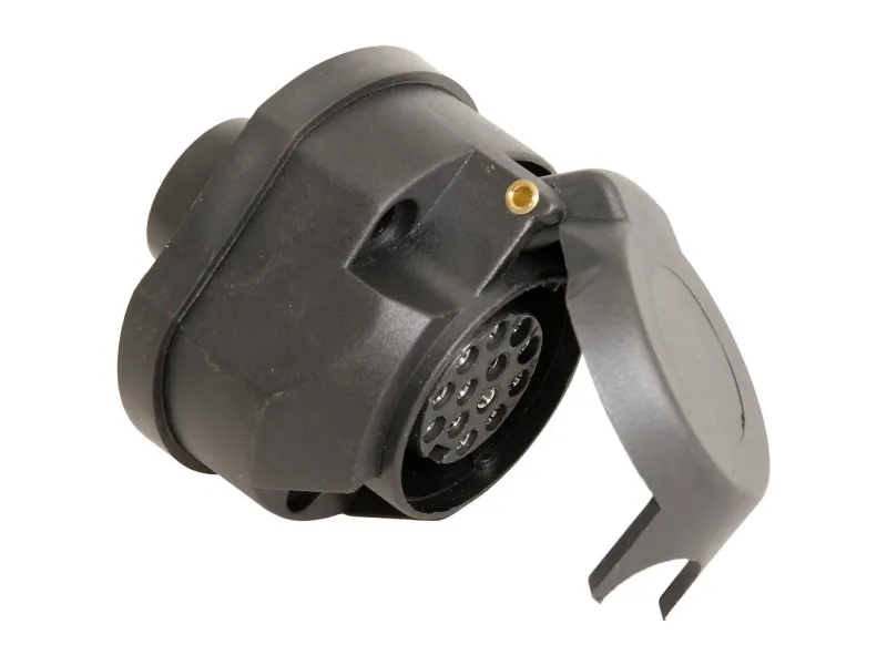 HP Auto-tilbehør 28253 tilhenger-stikkontakt [stikk 15-polet - stikkontakt 13-polet] plast