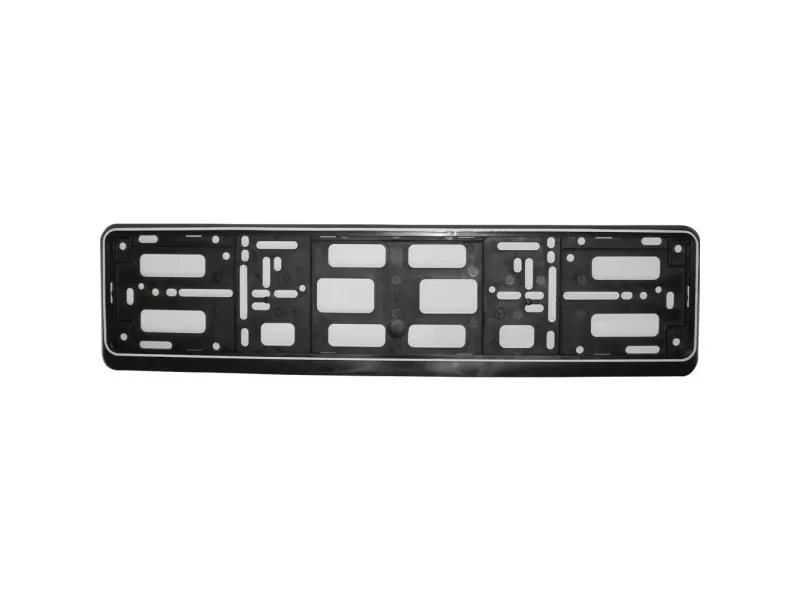 HP nummerplateholder i plast Sort (L x B x H) 15 x 530 x 135 mm