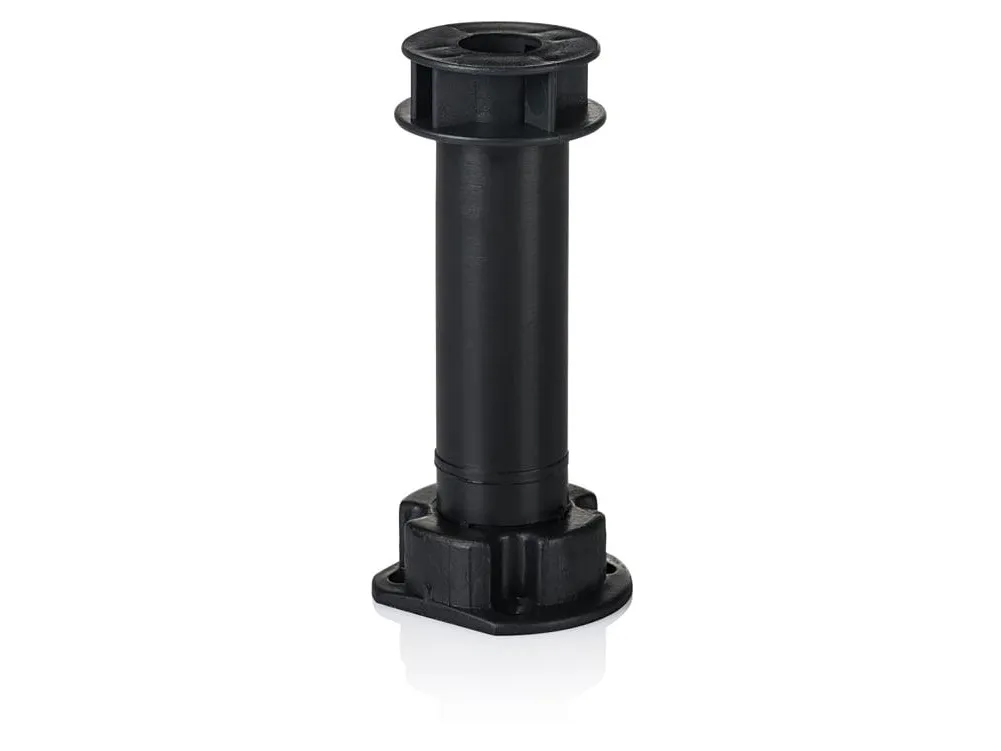 Møbelbein, justerbar høyde 13-17 cm Ø 5 cm 4 stk