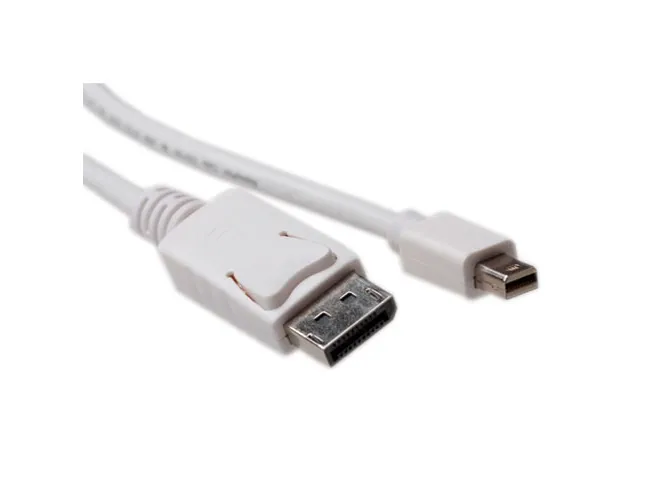 ACT AK3966 Mini DisplayPort til DisplayPort-kabel 3 m hvit