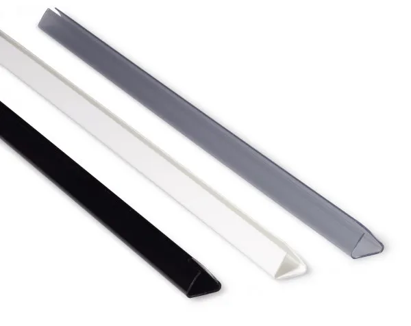 Klemrygge A4 Durable sort 40-100 ark - (25 stk.)