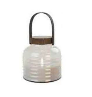 Sirius Aston Solar Krukke - Sort/Brun - H 20 cm