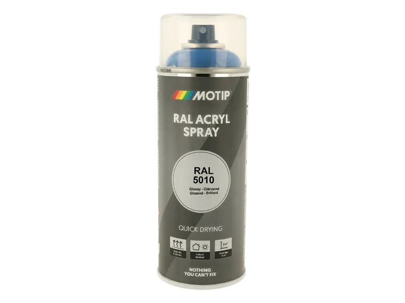 Motip Ral 5010 high gloss gentian blue