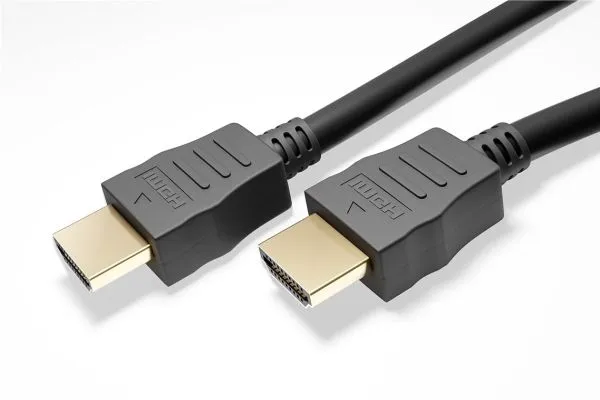 Goobay 61640, 2 m, HDMI Type A (Standard), HDMI Type A (Standard), 48 Gbit/s, Audio Return Channel (ARC), Sort