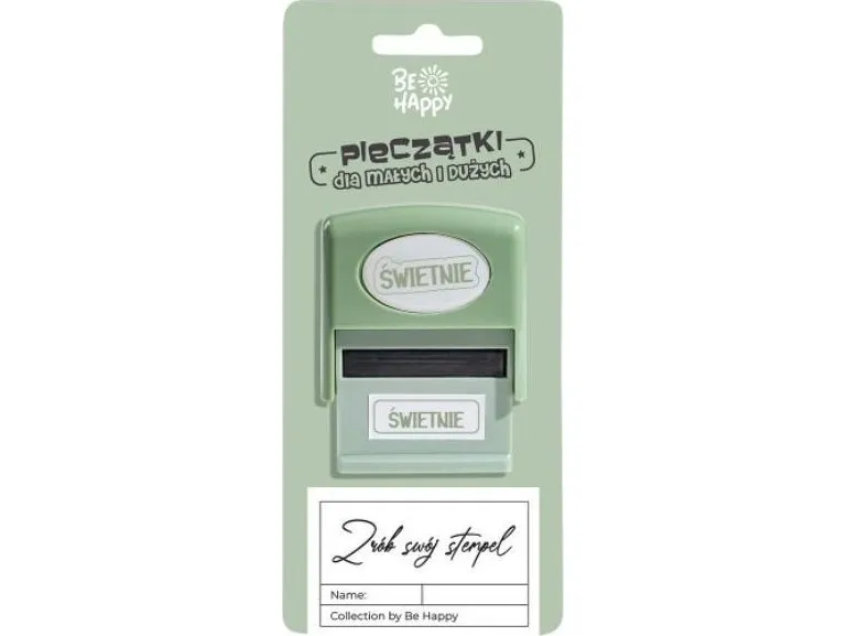 Et stempel for barn med påskriften Great