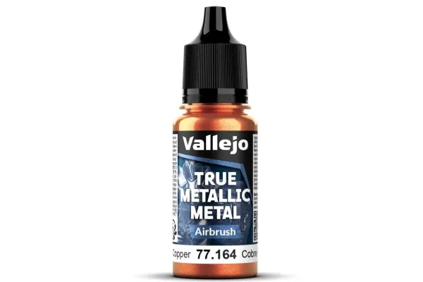 Vallejo 77.164 True Metallic Metal - Airbrush - Ancient Copper 18 ml