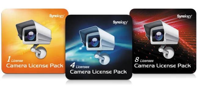 Synology 4 cam Lic Pack, 4 lisenser
