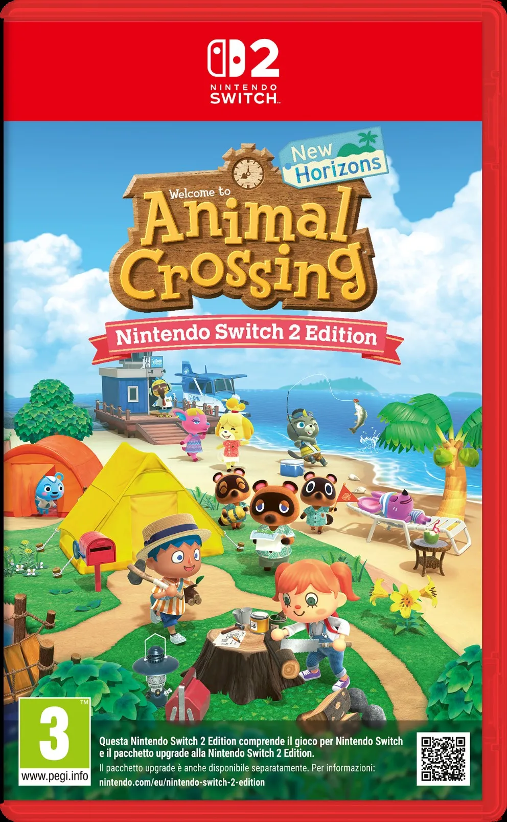 Nintendo Animal Crossing: New Horizons ( Switch 2), Nintendo Switch 2, Flerspillermodus, E (Alle)